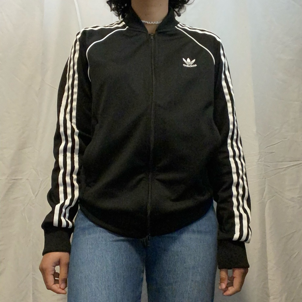 Adidas tracksuit zip up